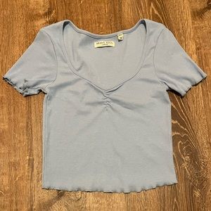 nasty gal (brave soul) sweetheart neckline top